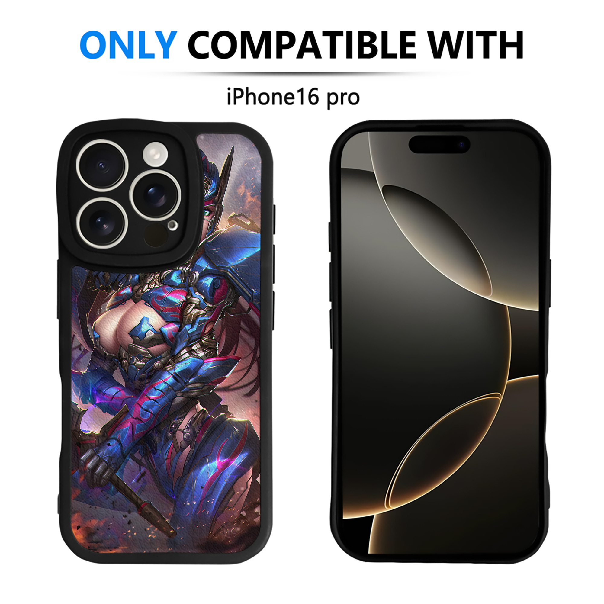（画像用） Transformers トランスフォーマー 【iPhone 16シリーズ対応】シリコンスマホケース（レザー調） 材質：シリコン